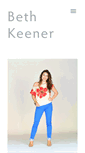 Mobile Screenshot of beth-keener.com